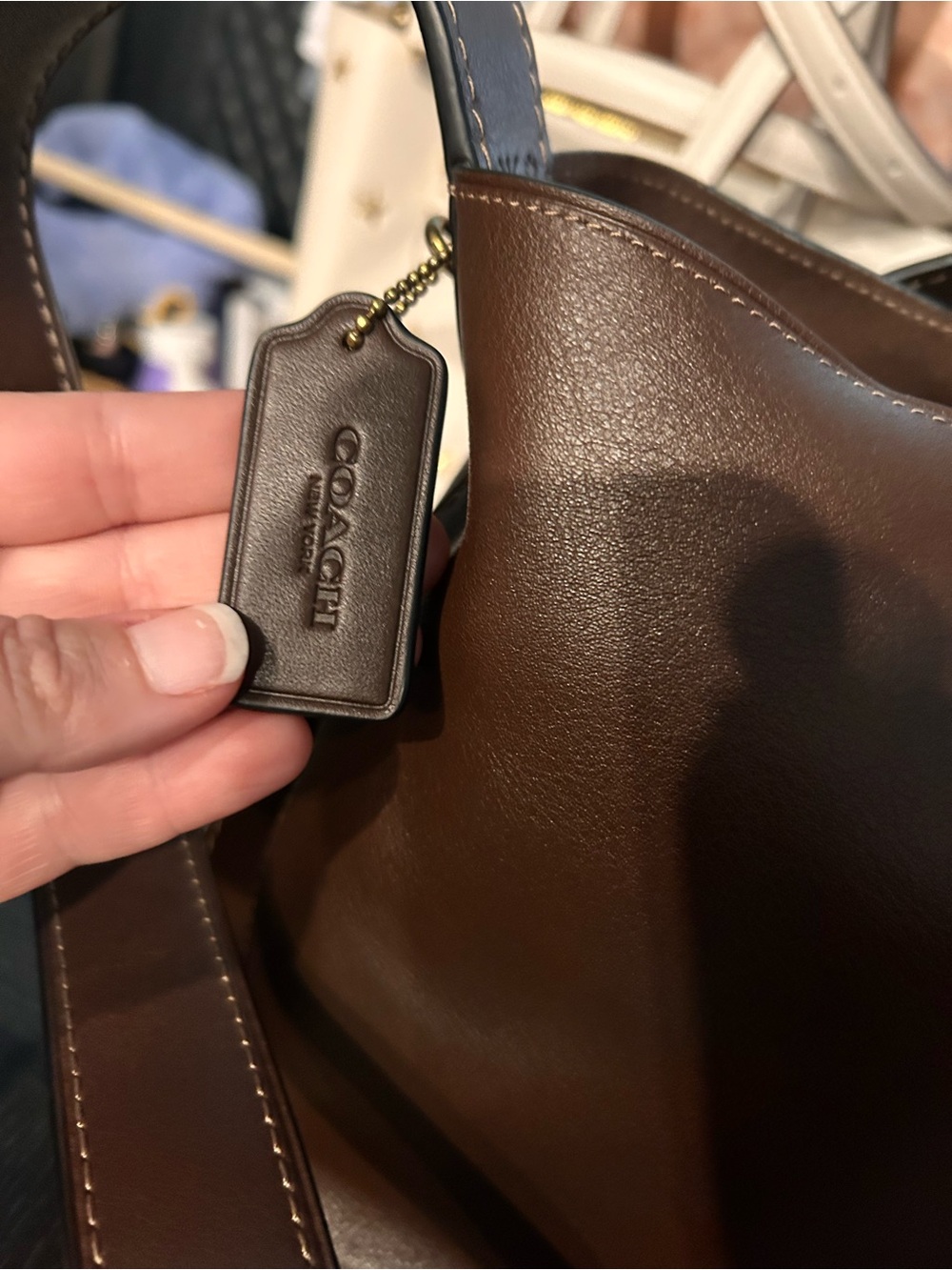 Coach Bleecker Bucket Bag 21 - Picture 11 of 12